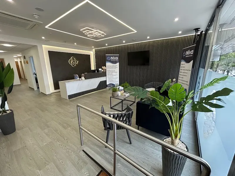 Reception and waiting area