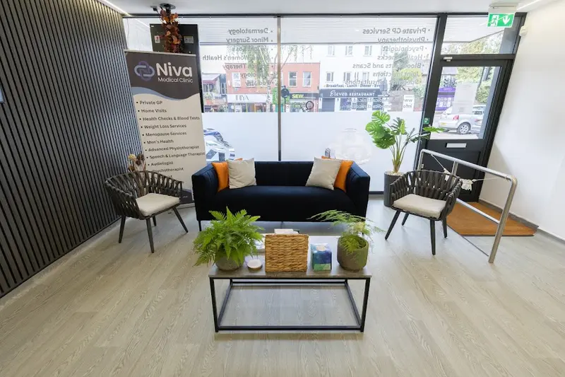 Waiting area by the window